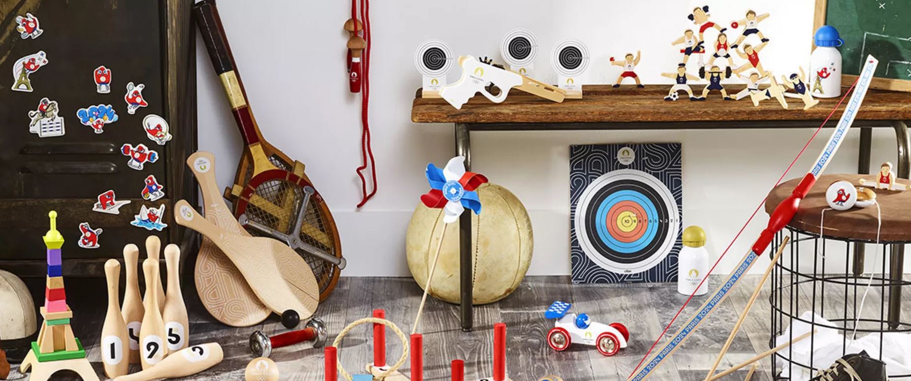 Vilac Auto Giocattolo In Legno Blu | Macchina Sportiva Vintage 20 Cm | Gioco In Legno Massello Made In France Per Bambini 2+