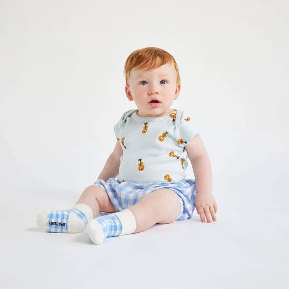 Baby Acoustic Guitar Body and Vichy Accessories Set