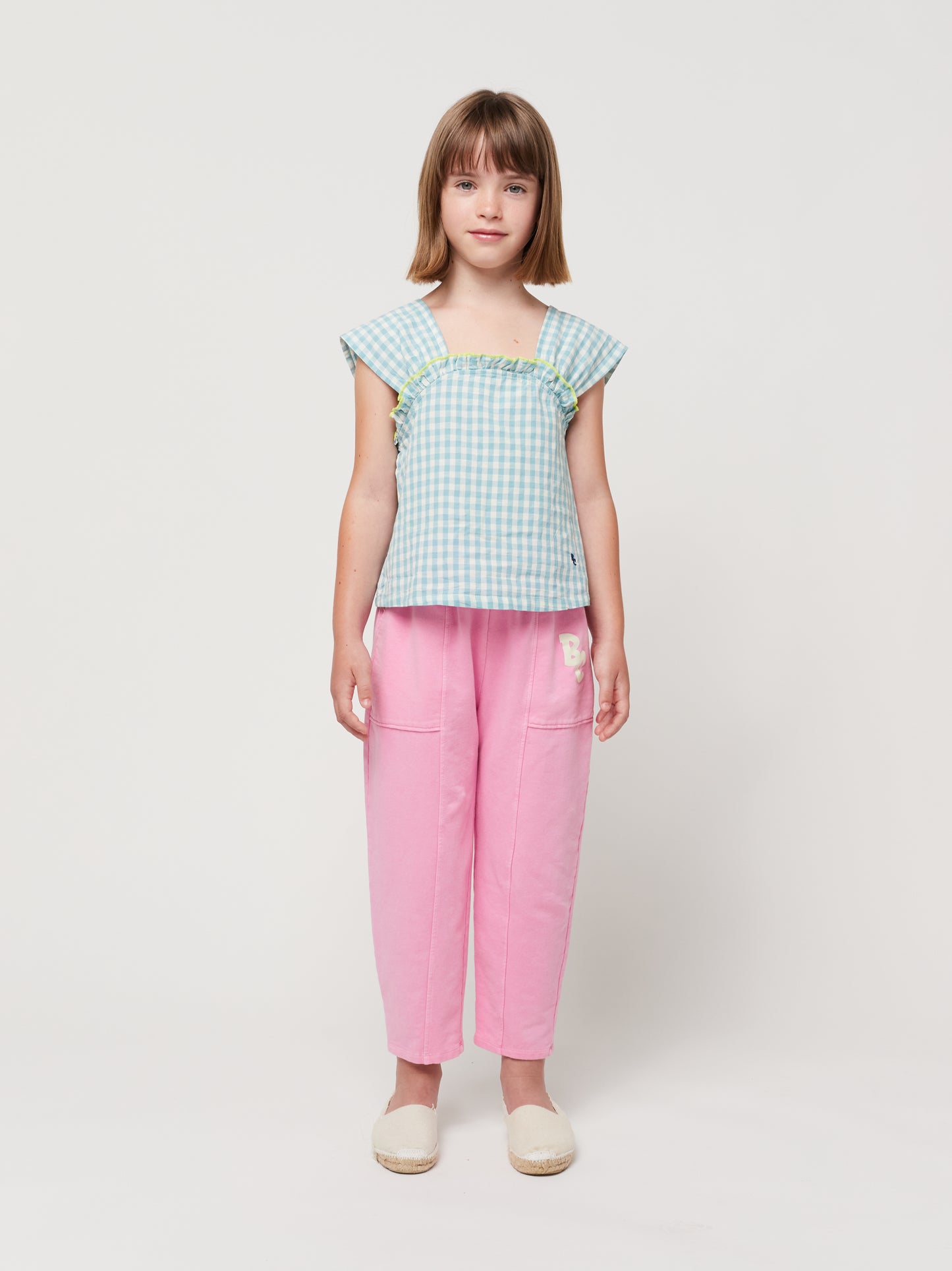 Vichy Woven Top