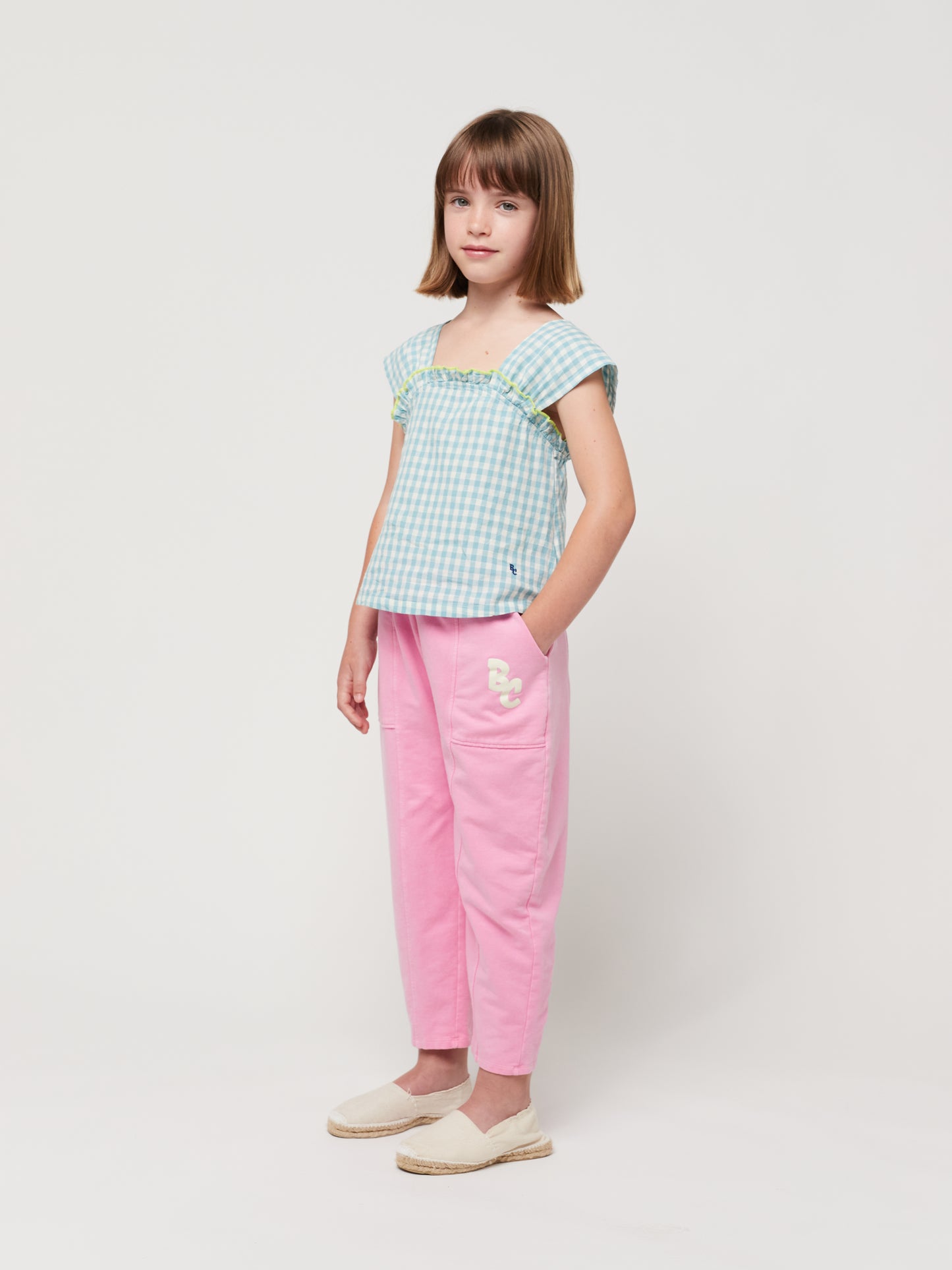Vichy Woven Top