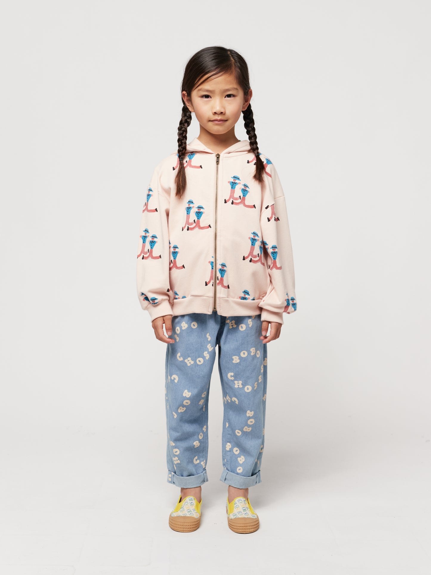 Dancing Giants All Over Zipped Hoodie