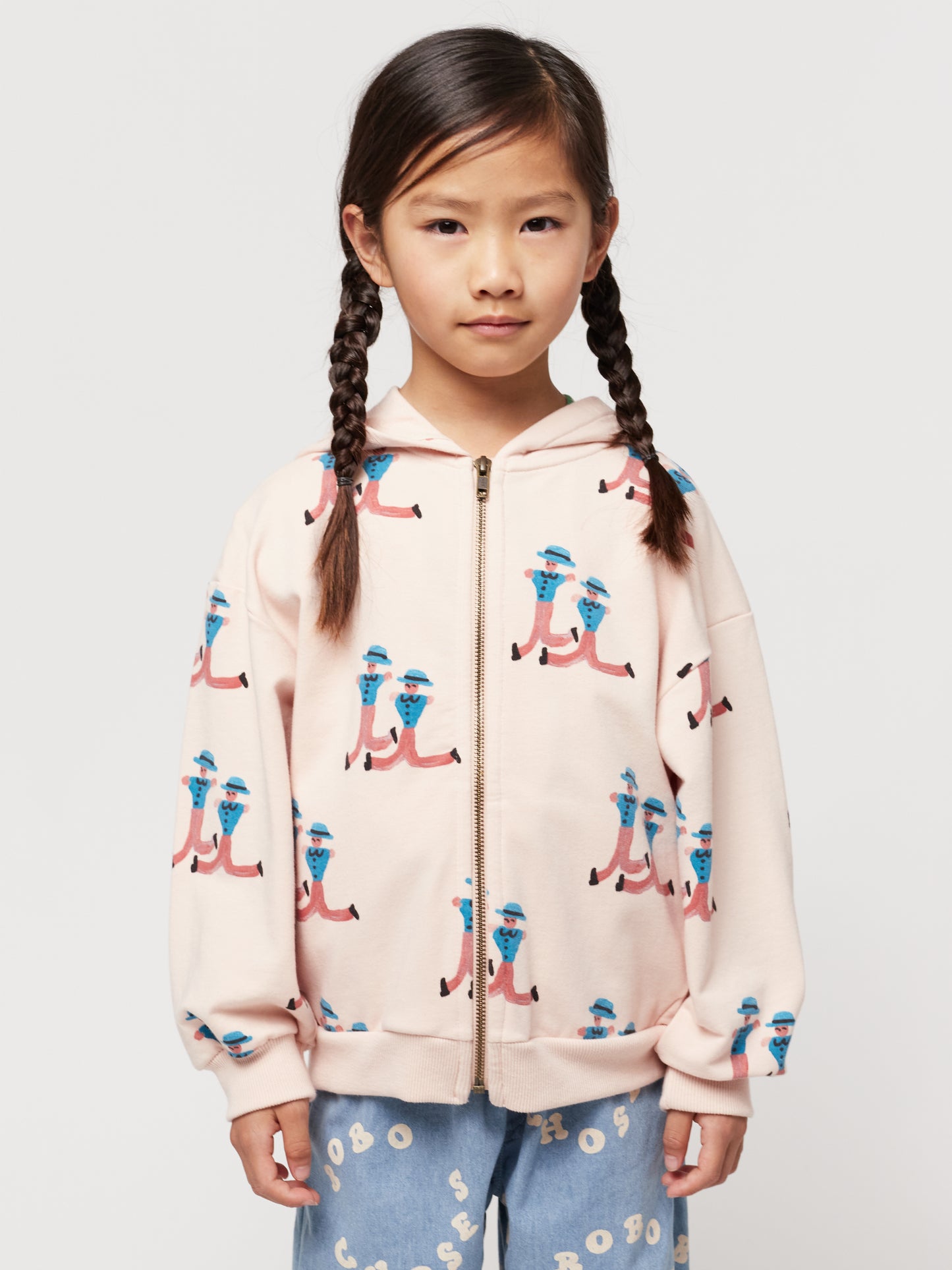 Dancing Giants All Over Zipped Hoodie
