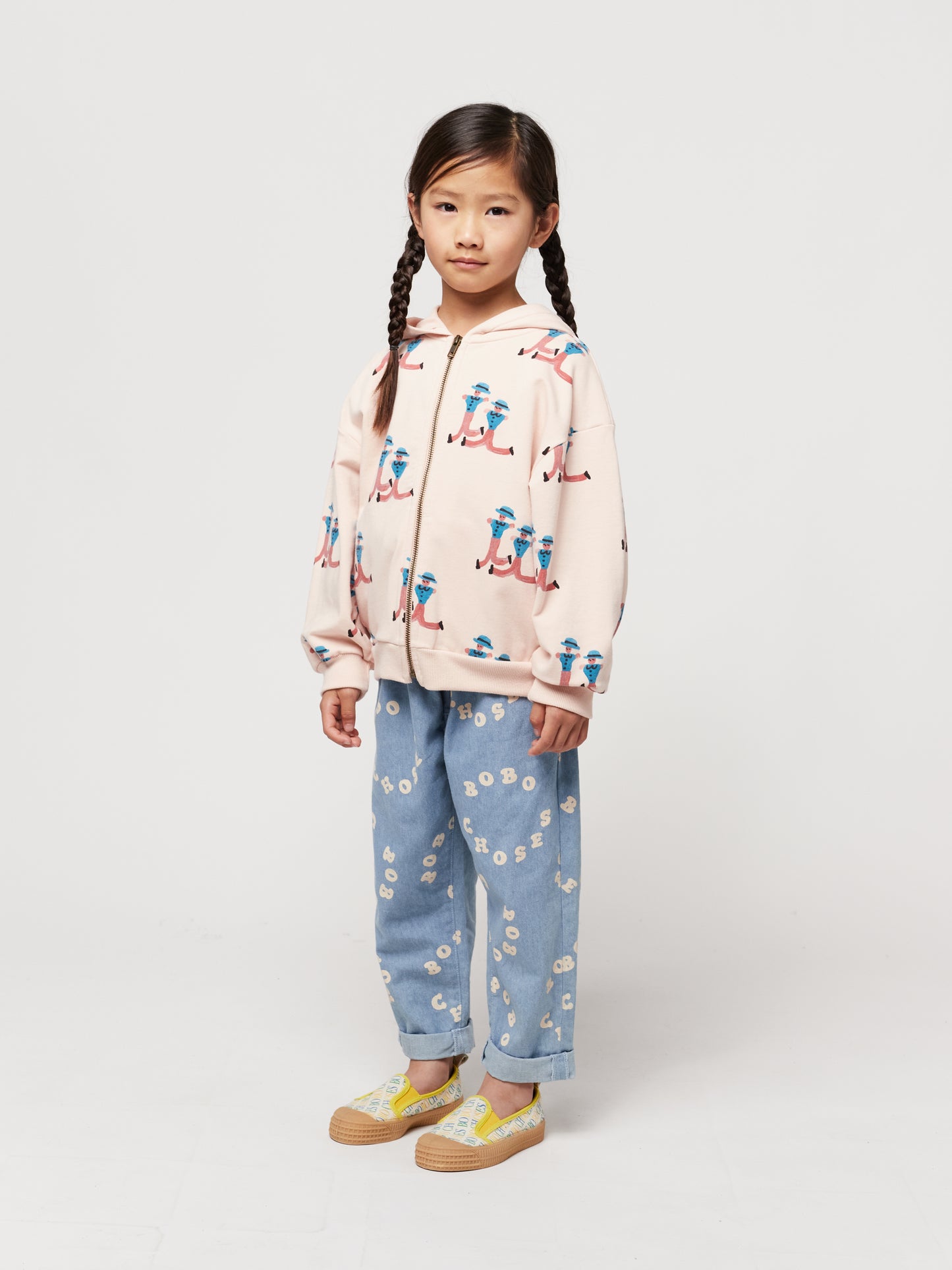 Dancing Giants All Over Zipped Hoodie