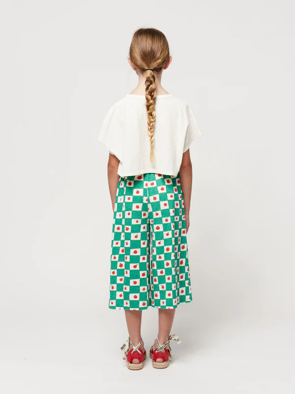 Tomato Plate Cropped T-shirt