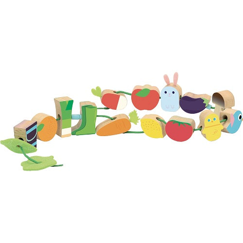 Vilac Vegetable Garden Bead Set