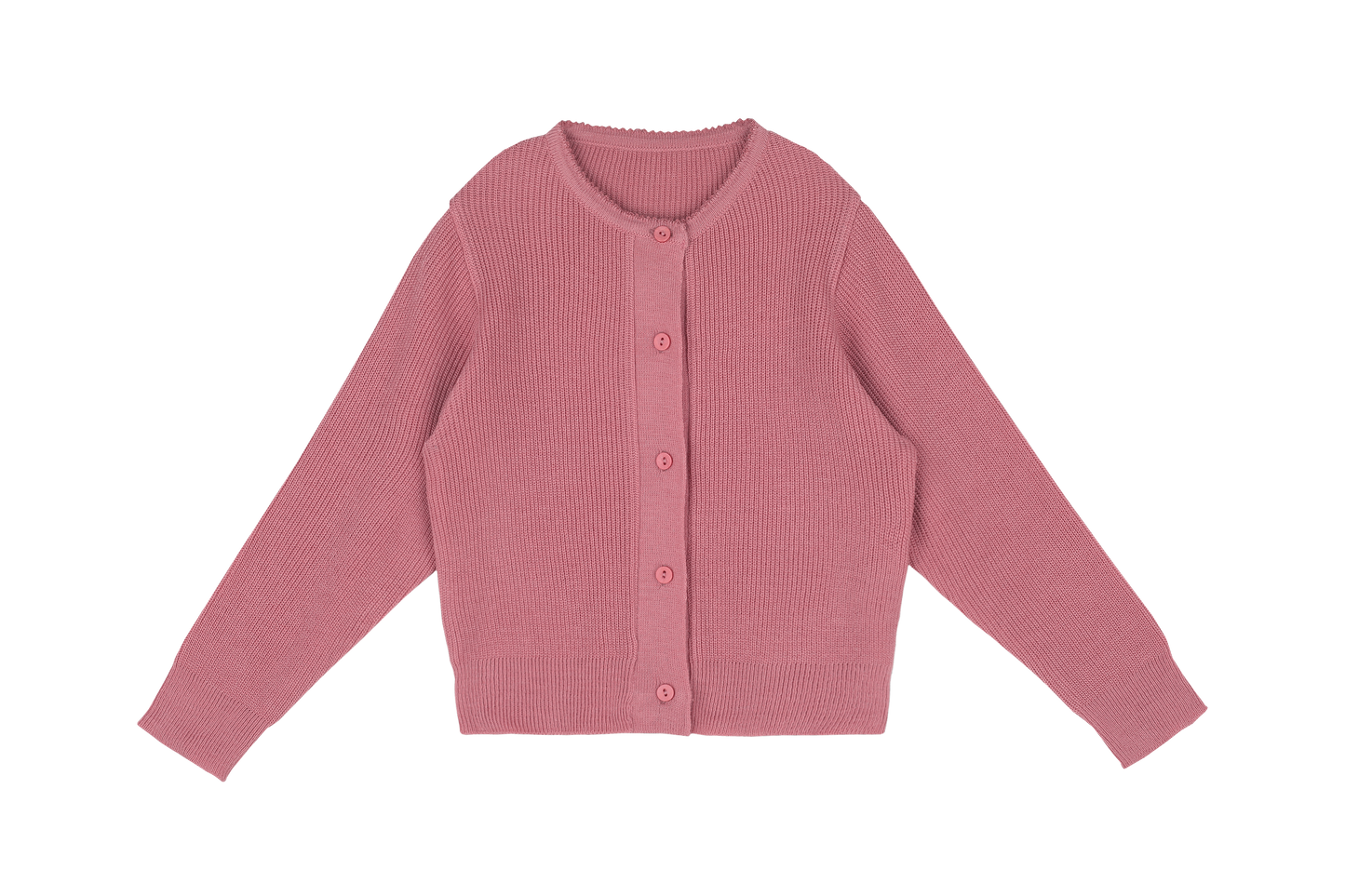 Rody Fine Knit Cardigan, Pink