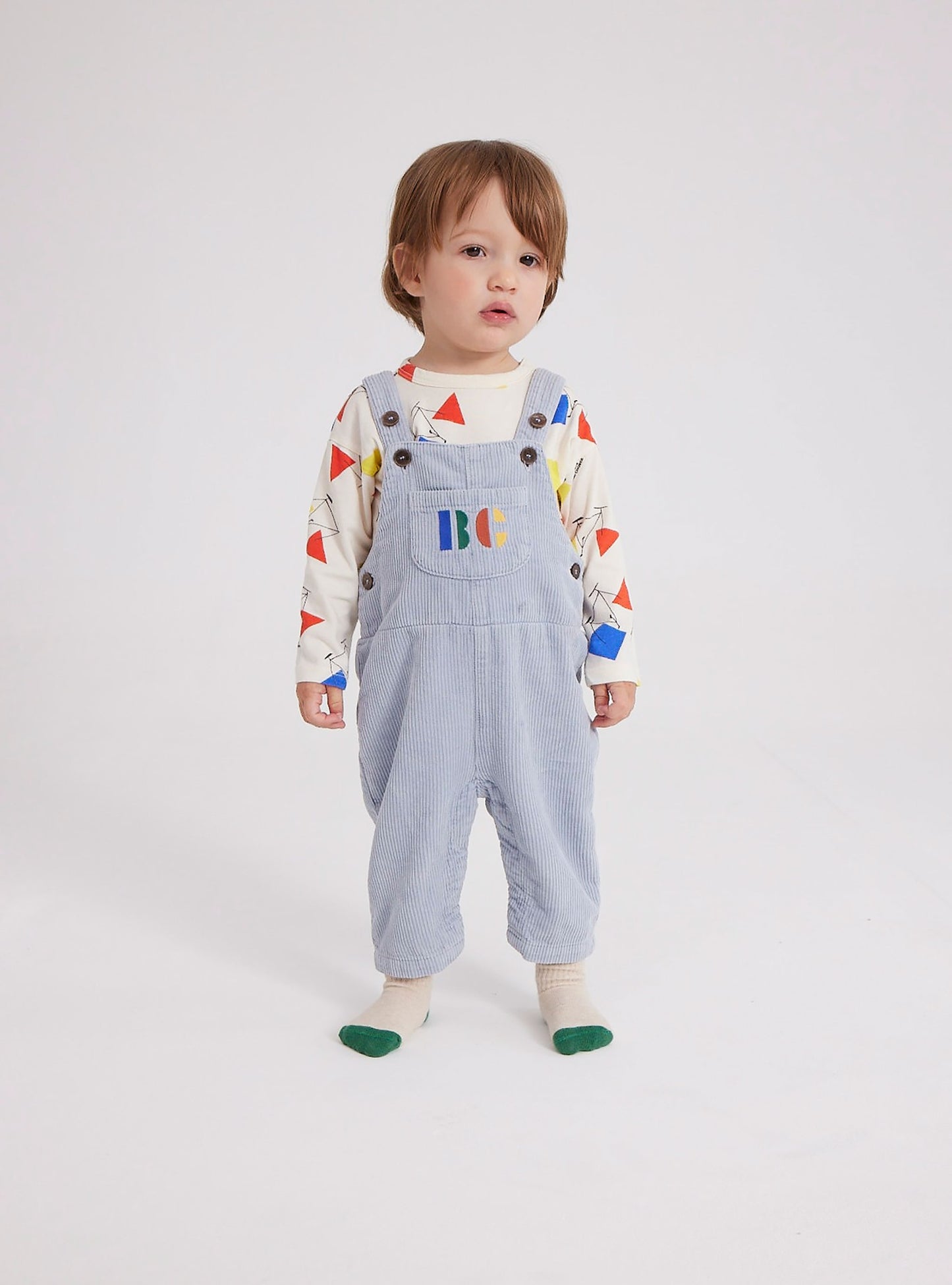 Baby Multicolor B.C Corduroy Dungaree