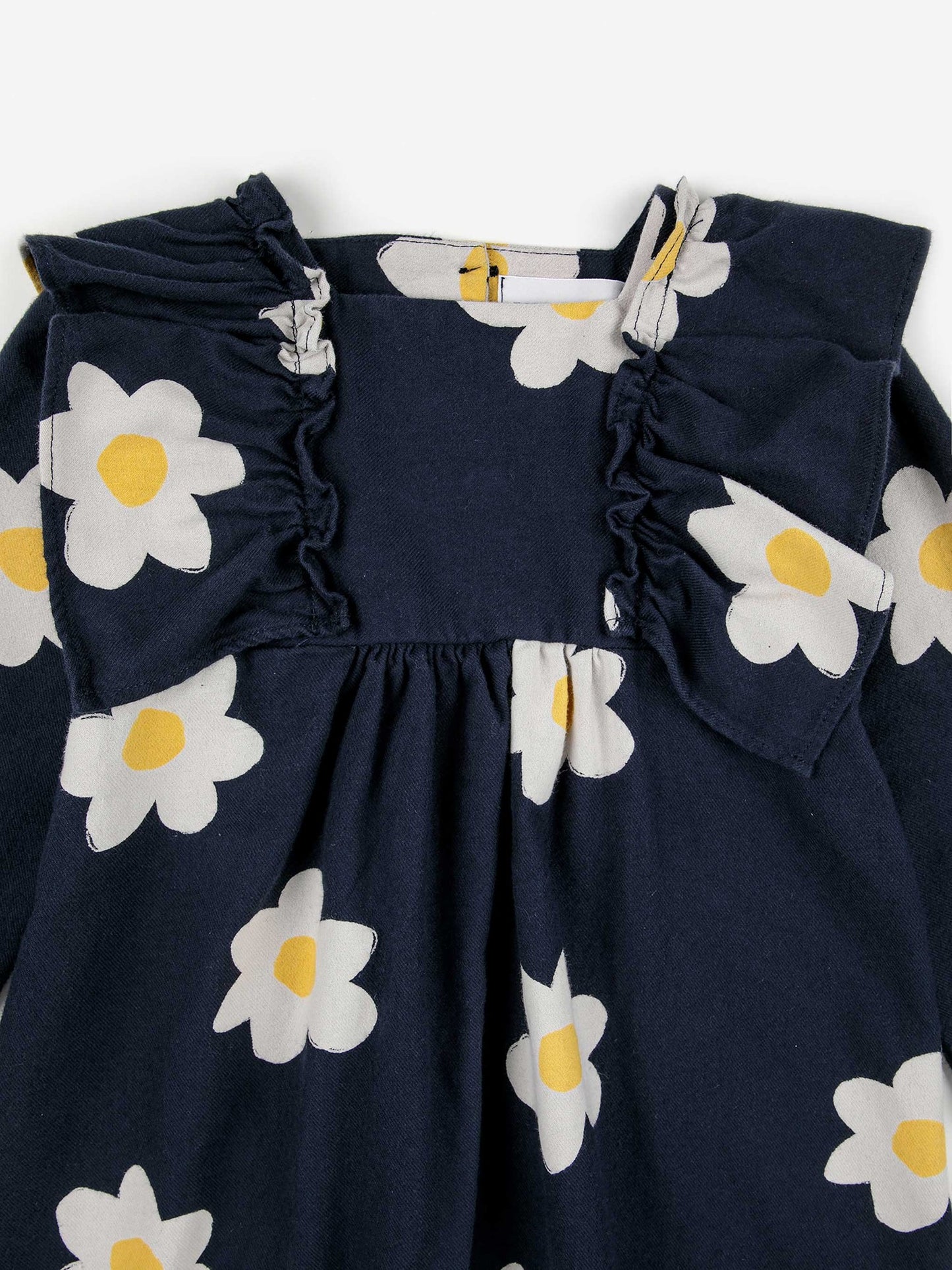 Baby Big Flower All Over Ruffle Dress
