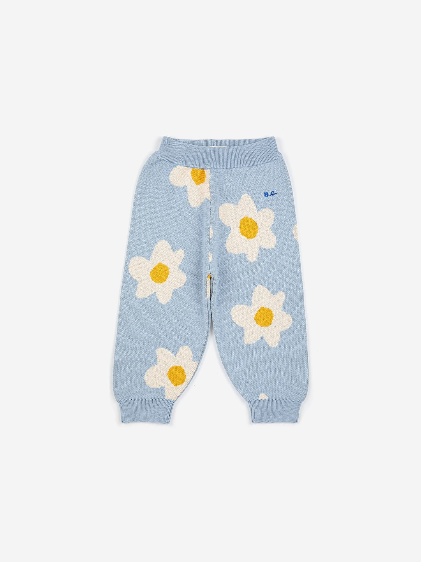 Baby Big Flower All Over Knit Pants