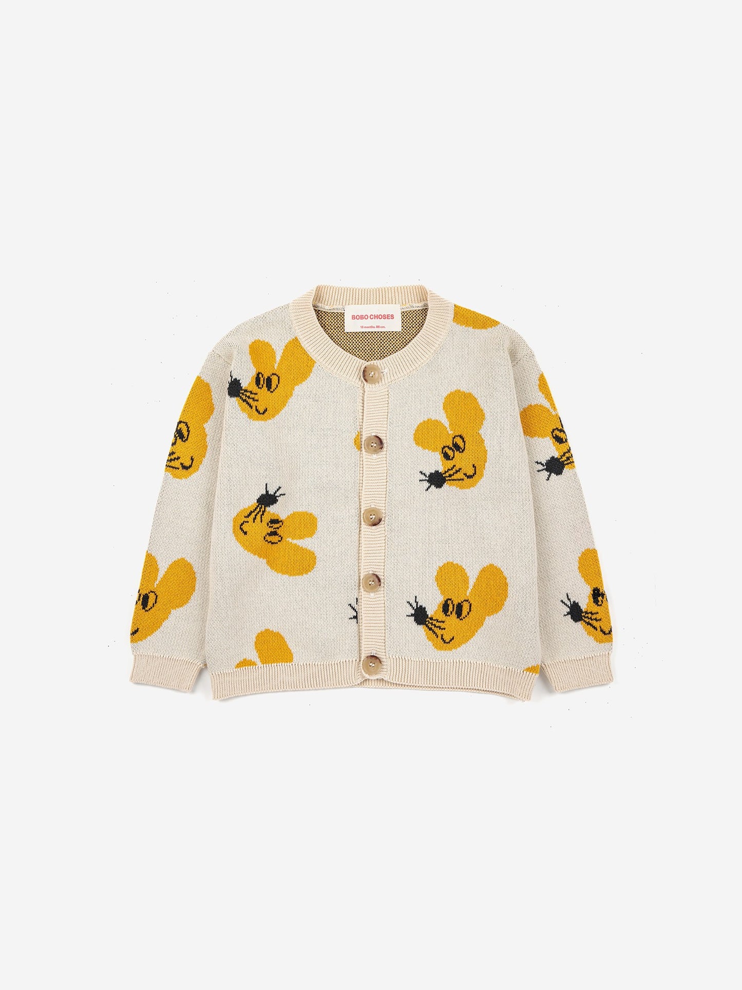 Baby Mouse All Over Cardigan