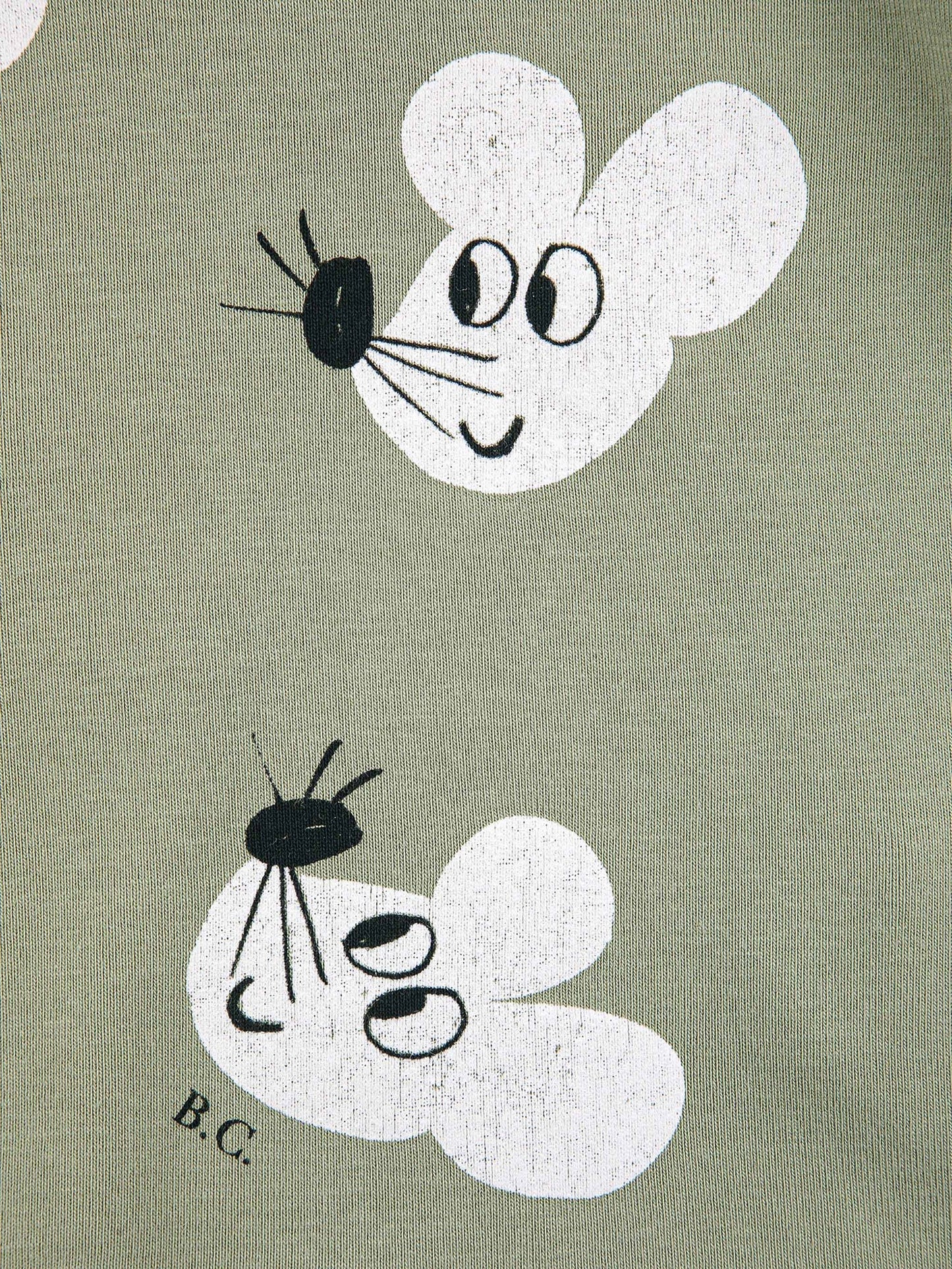 Mouse All Over Turtle Neck T-shirt