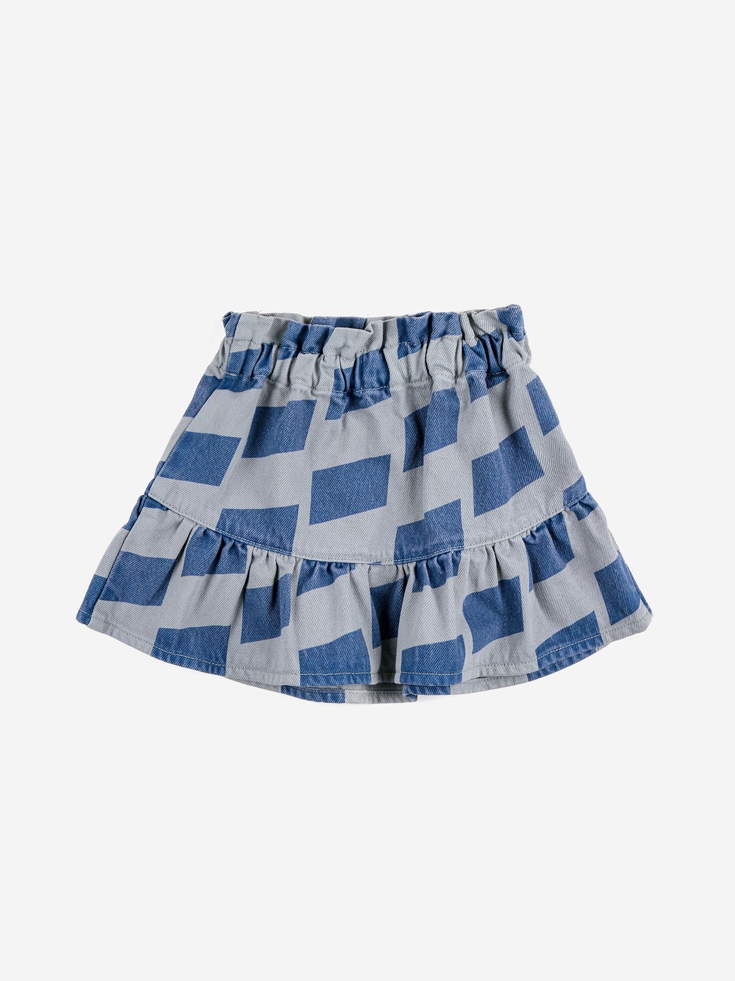 Checker All Over Woven Skirt