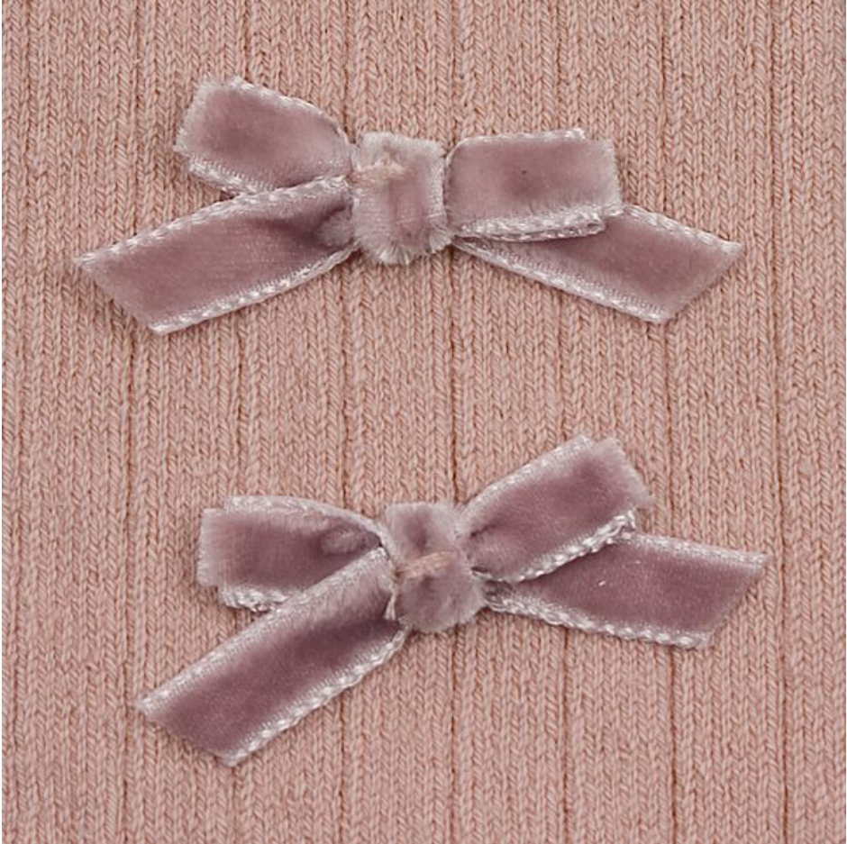Collegien Hortense Knee Socks, Vieux Rose