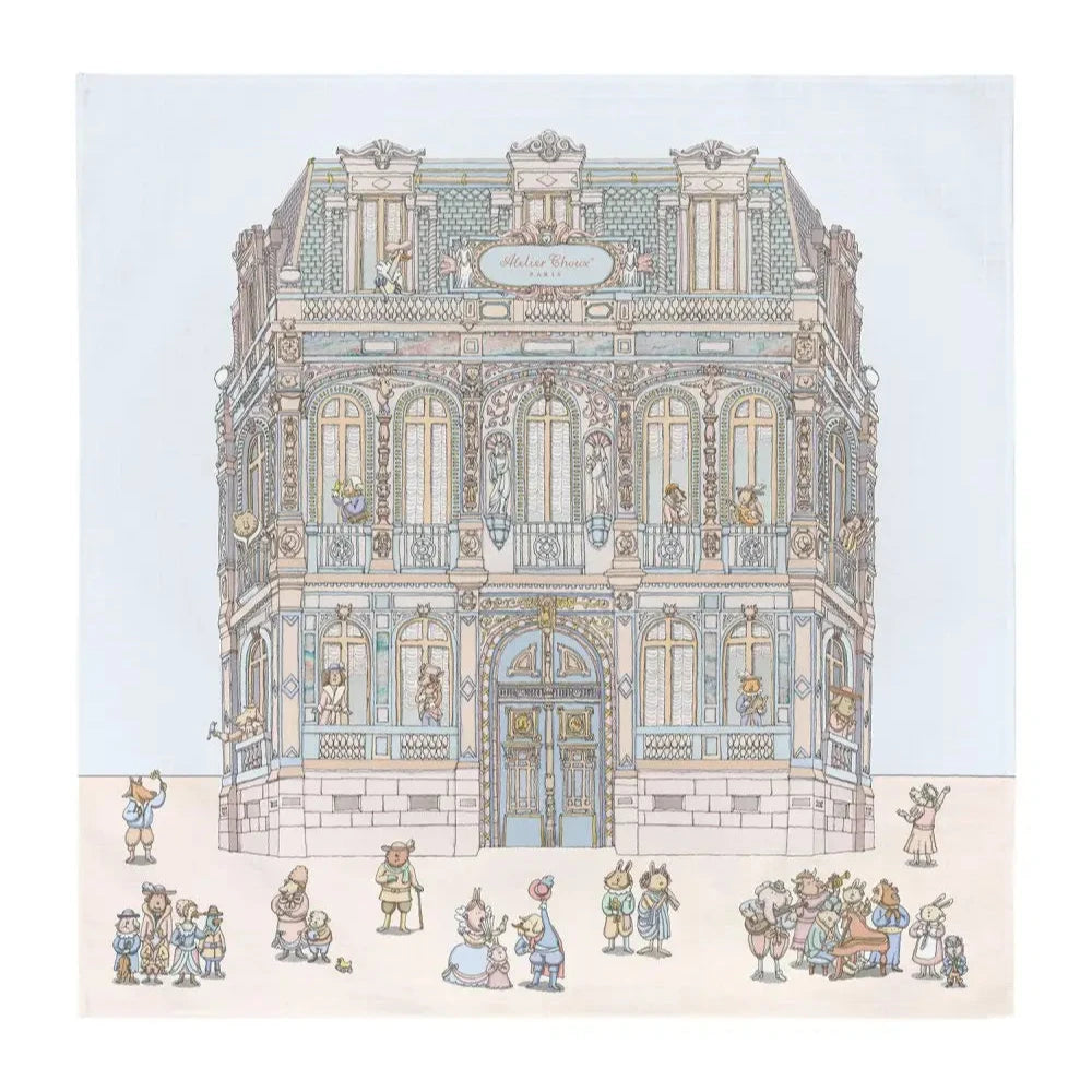 Atelier Choux Paris Organic Cotton Carrés, Chateau Choux®