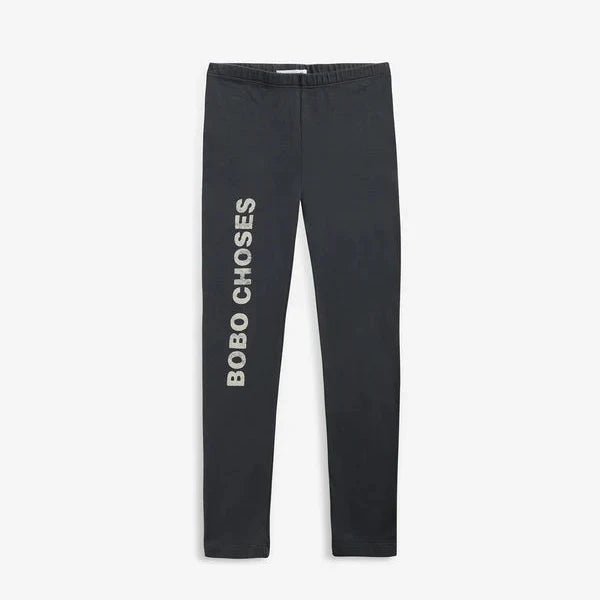 Bobo Choses Leggings, Light Heather Grey