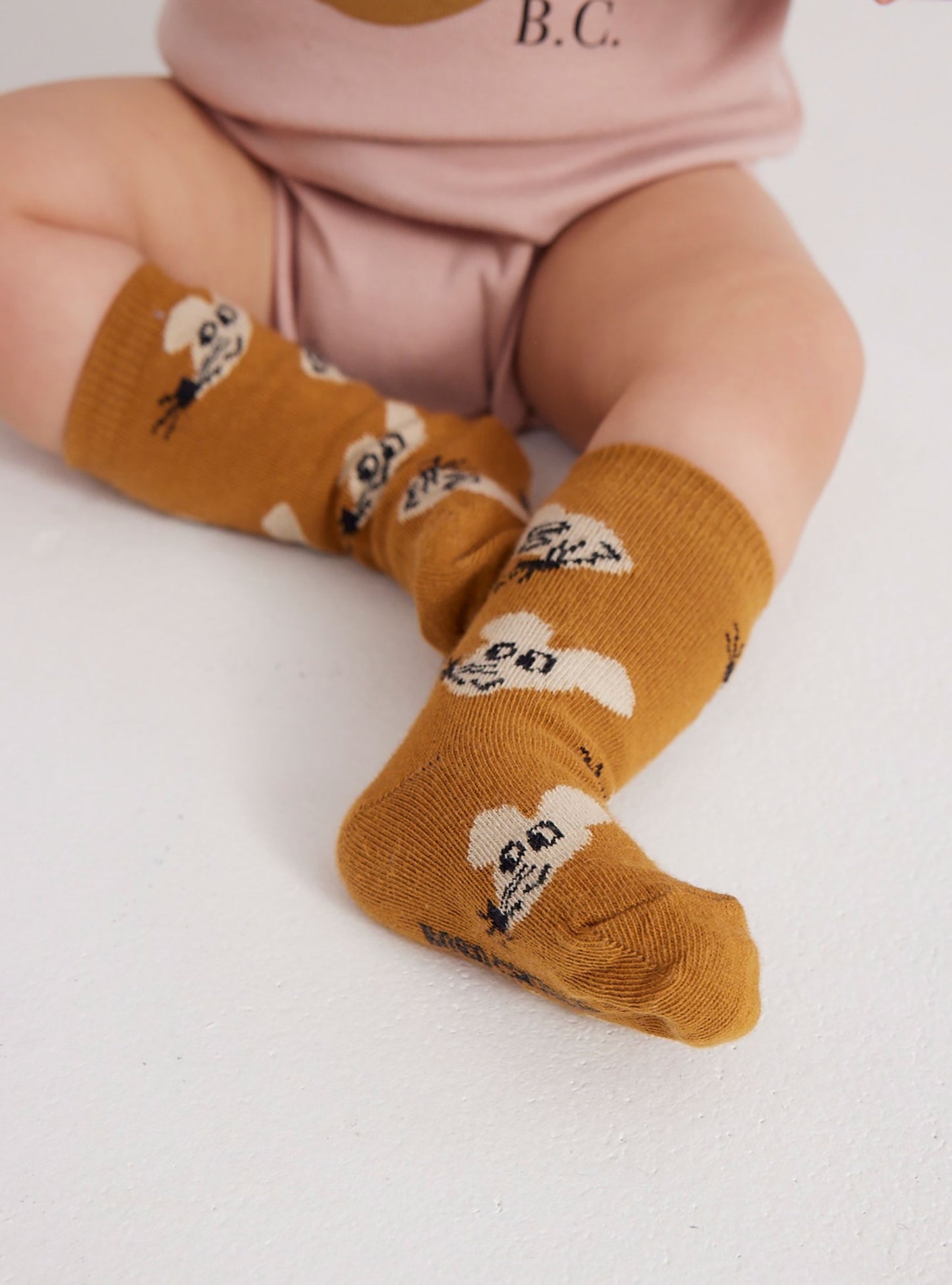 Baby Mouse All Over Long Socks