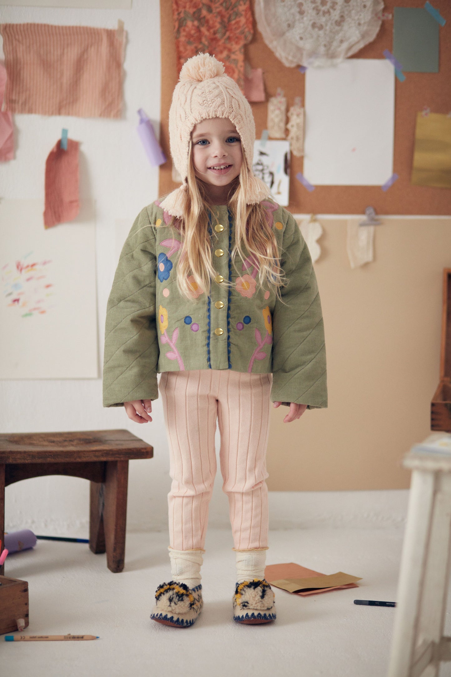 Moldavia Leggings, Blush