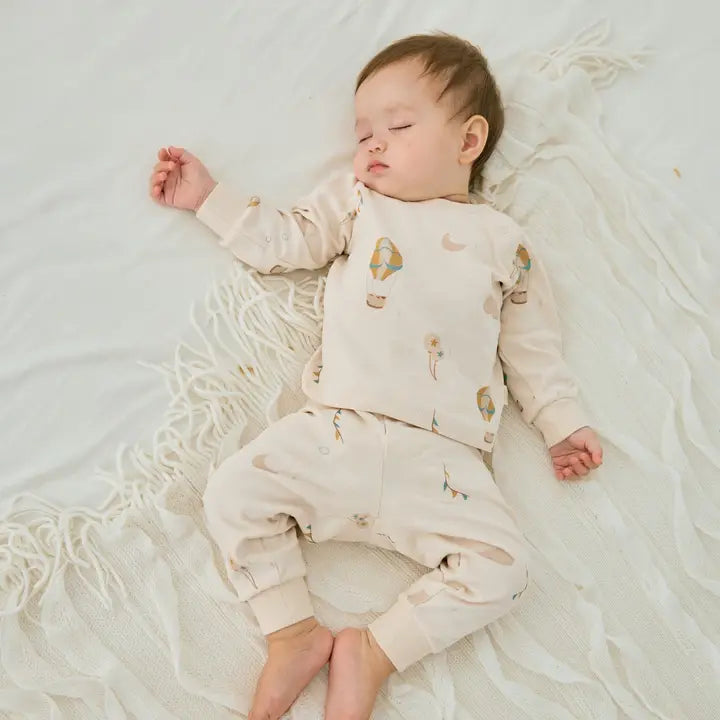 Organic Toddler Pajama Set, Fantasy