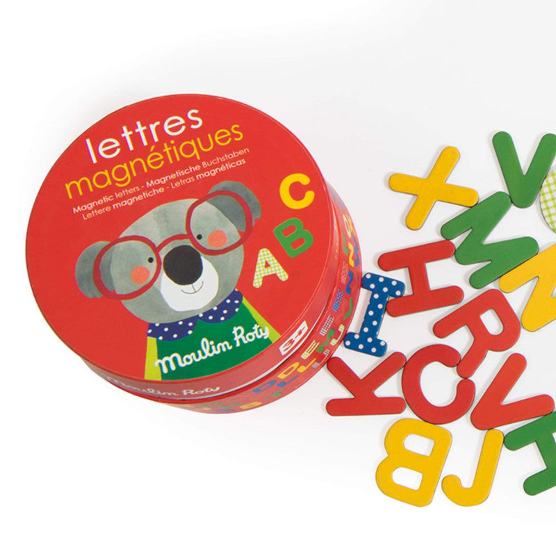Moulin Roty Les Popipop Magnetic Letters, 54 pcs