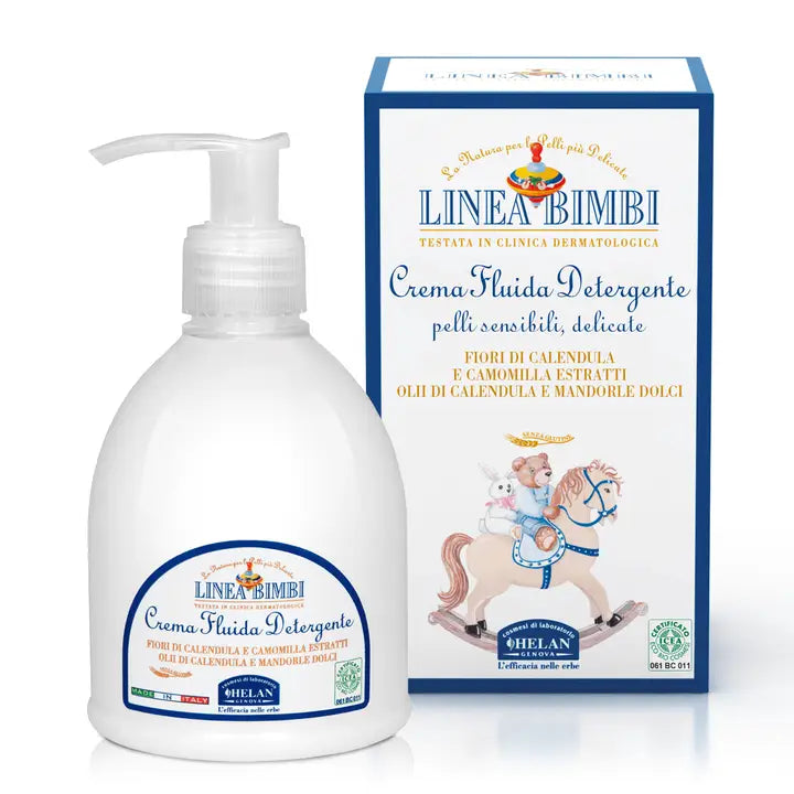 Linea Bimbi Infant Care Fluid Cleansing Cream, Sensitive Skin