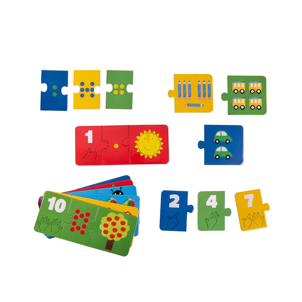 Moulin Roty Popipop Number Puzzle