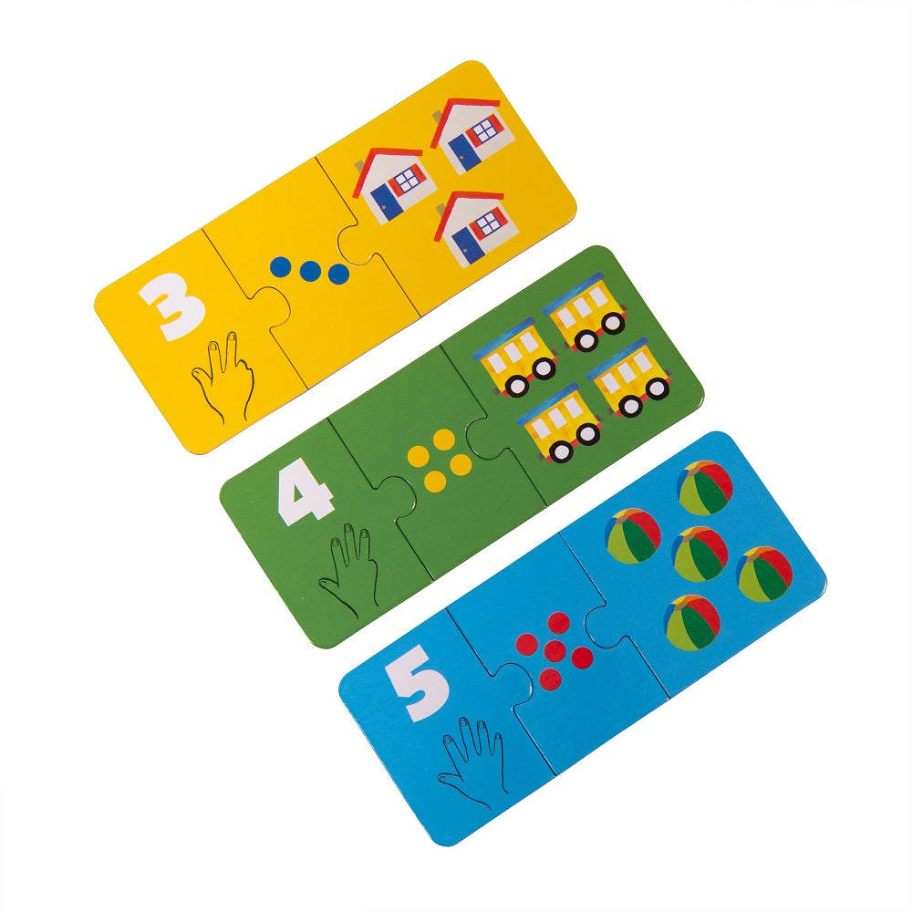 Moulin Roty Popipop Number Puzzle