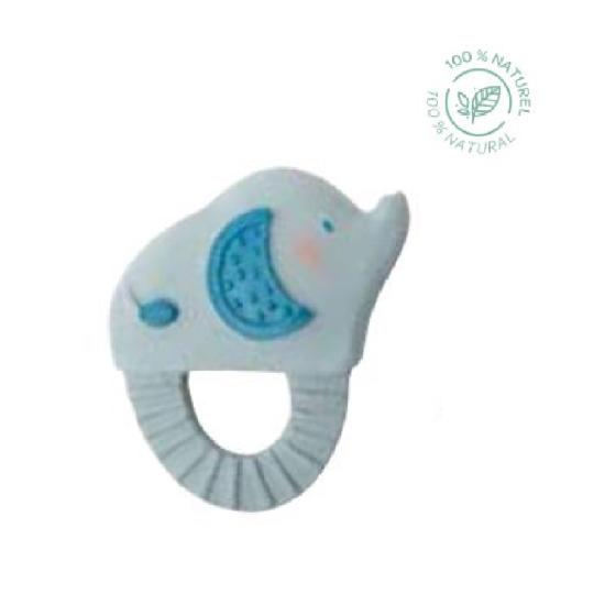 Sous Mon Baobab Natural Elephant Rubber Ring