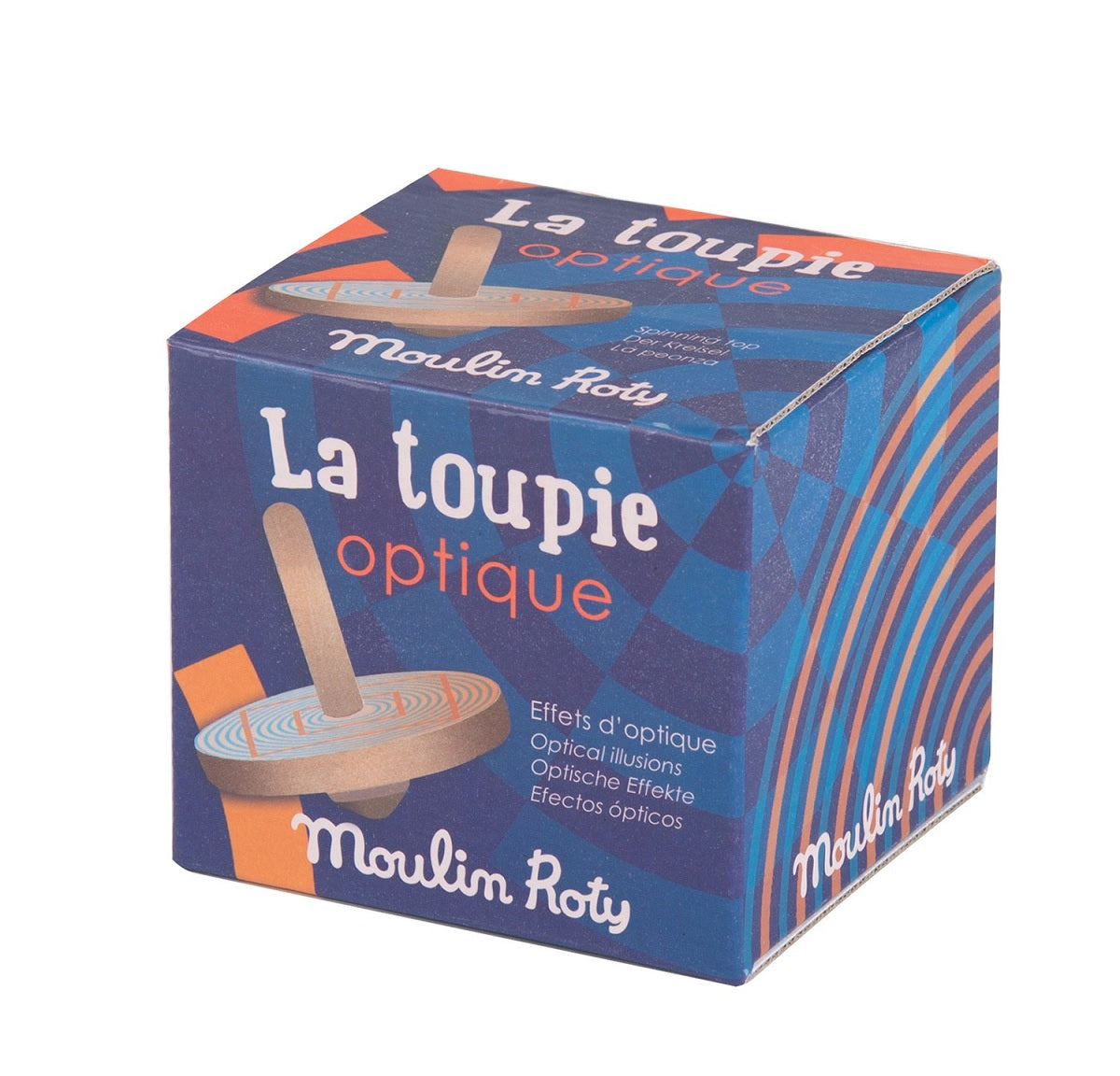 Moulin Roty Optical Illusion Spinning Top