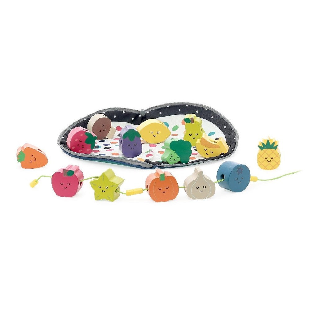 Vilac Fruit Wooden Beads