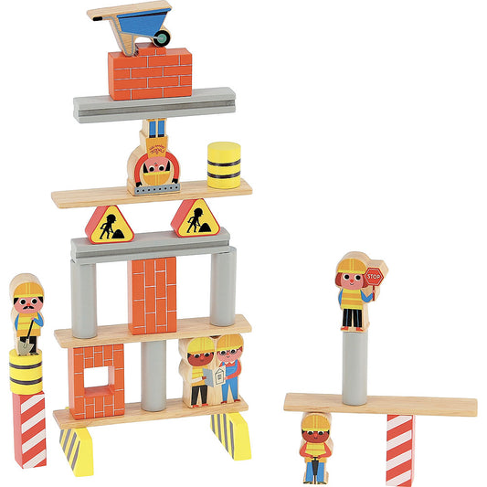 Vilac Stacking Equilibrist Game, Construction