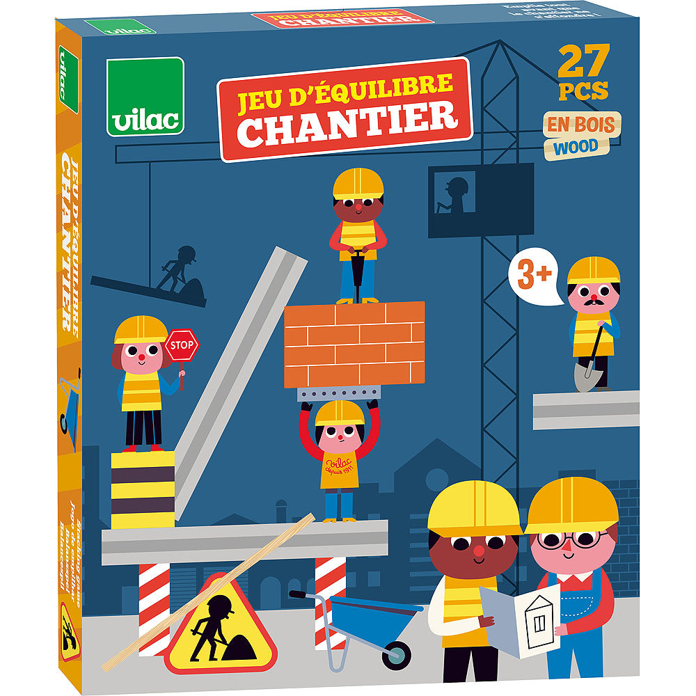 Vilac Stacking Equilibrist Game, Construction
