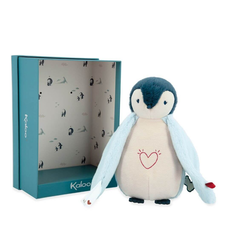Nightlight Plush Penguin, Blue