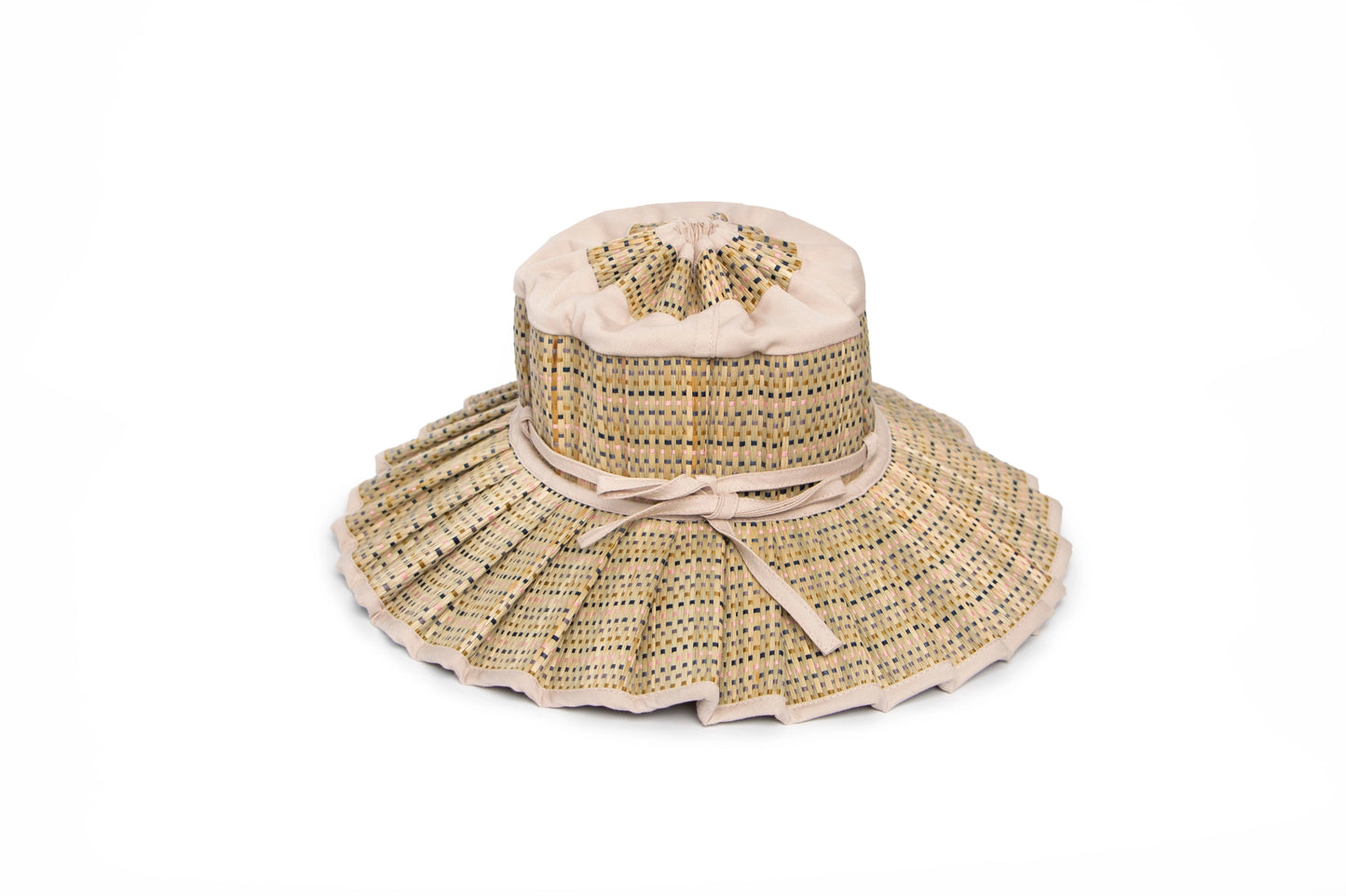 Saint Barthes Capri Child Hat, Pale Pink
