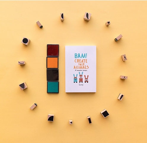 Londji Bam! Animals Stamps