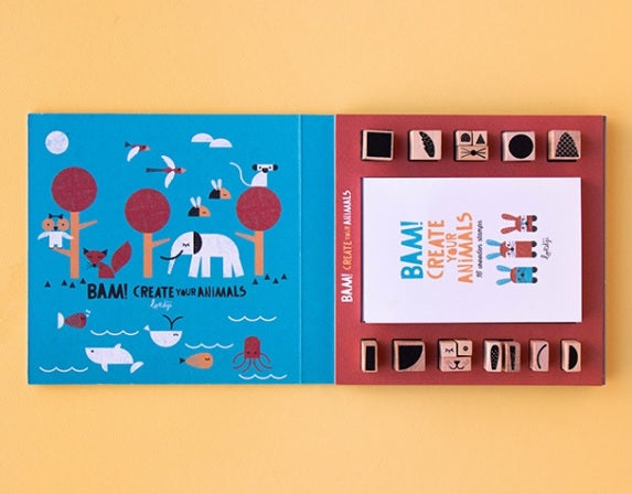 Londji Bam! Animals Stamps