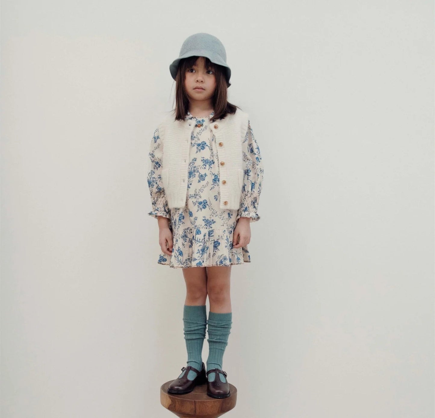 Orchid Dress, Blue