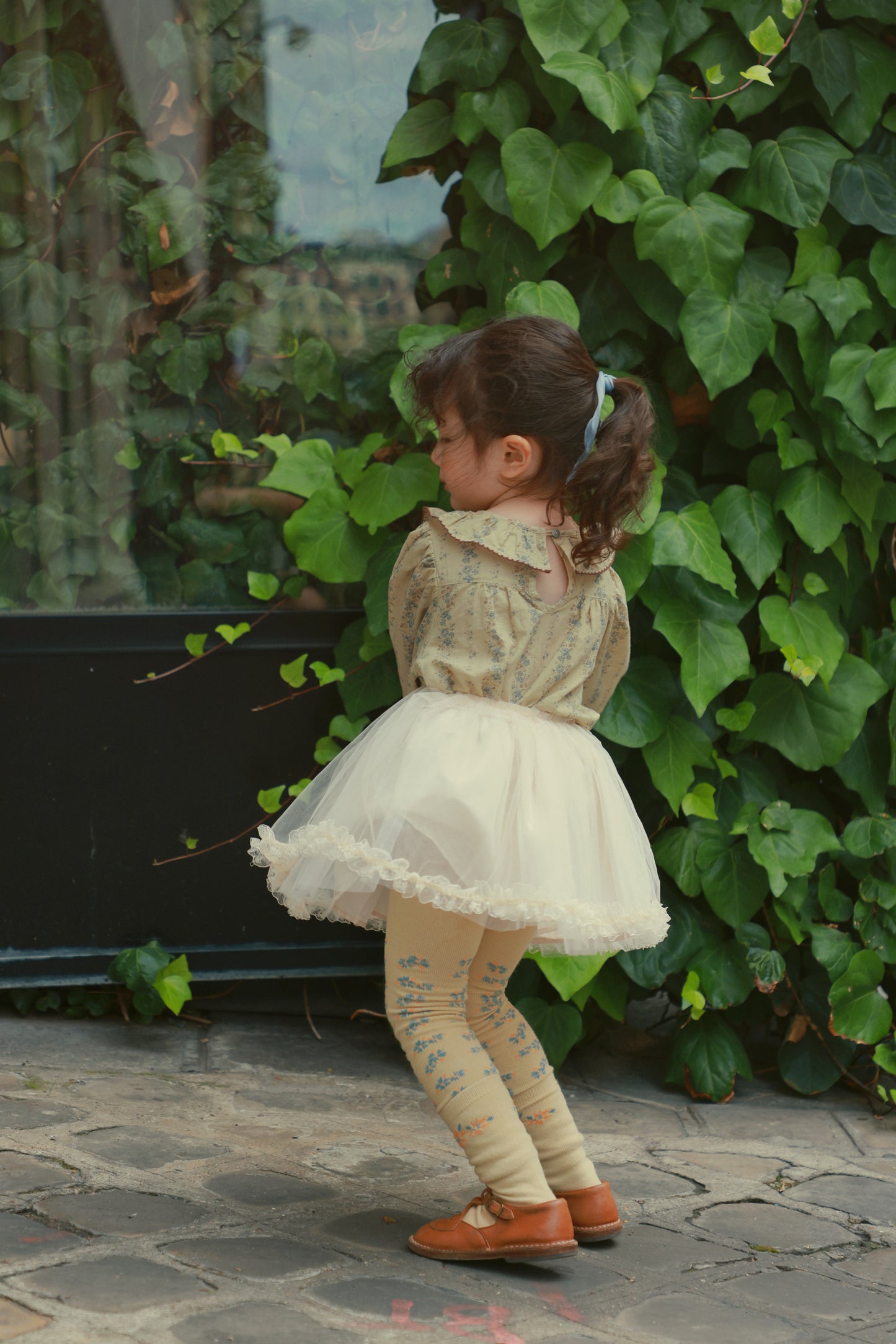 Lucy Tights Set, Beige