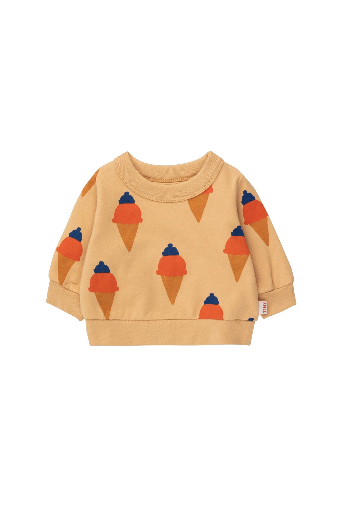 Ice Cream Baby Sweatshirt, Almond