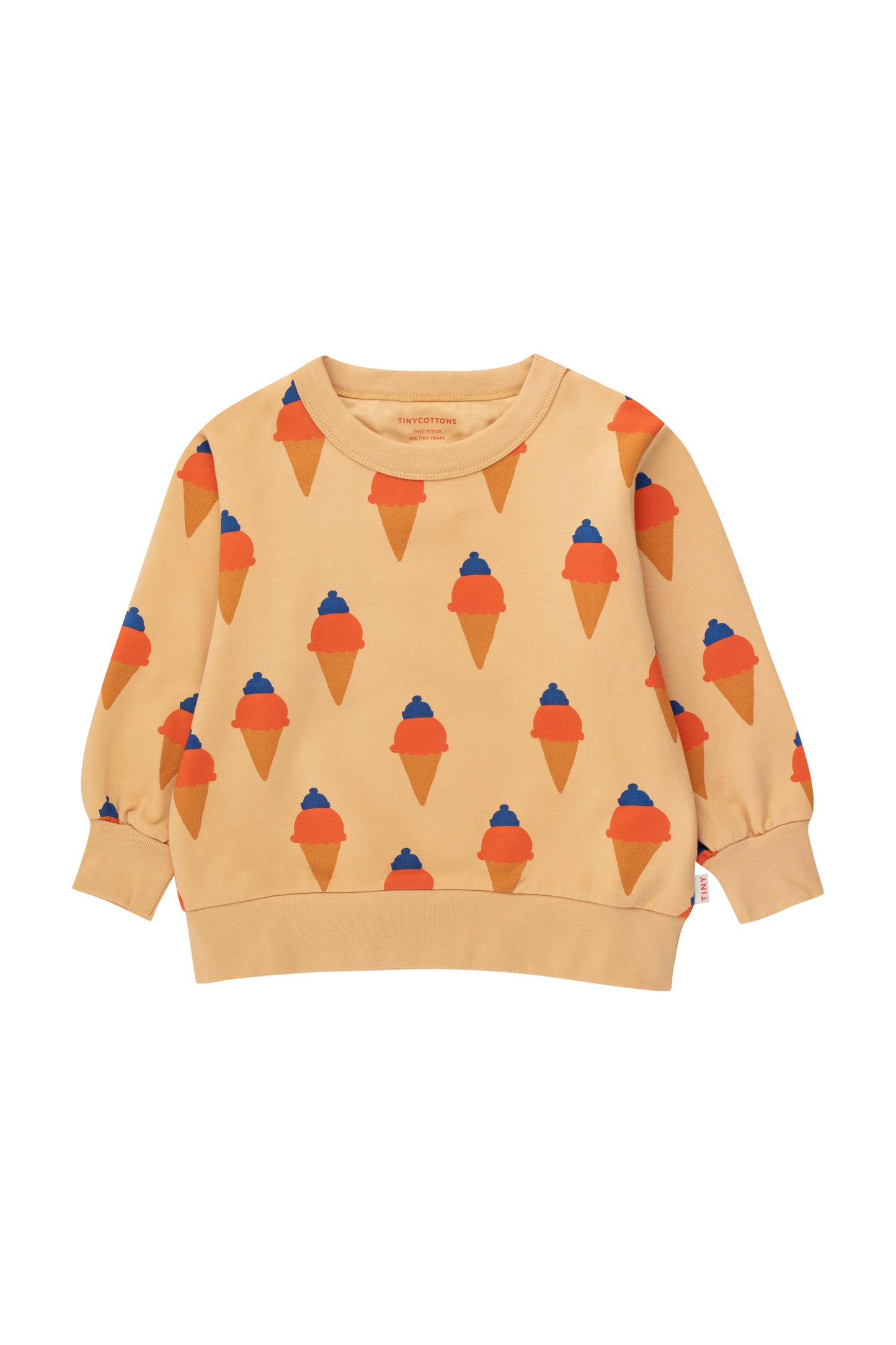 Ice Cream Sweatshirt, Almond