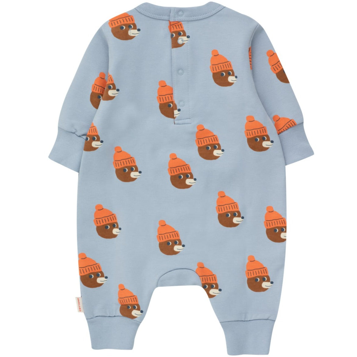 Bears One-Piece, Dark Grey