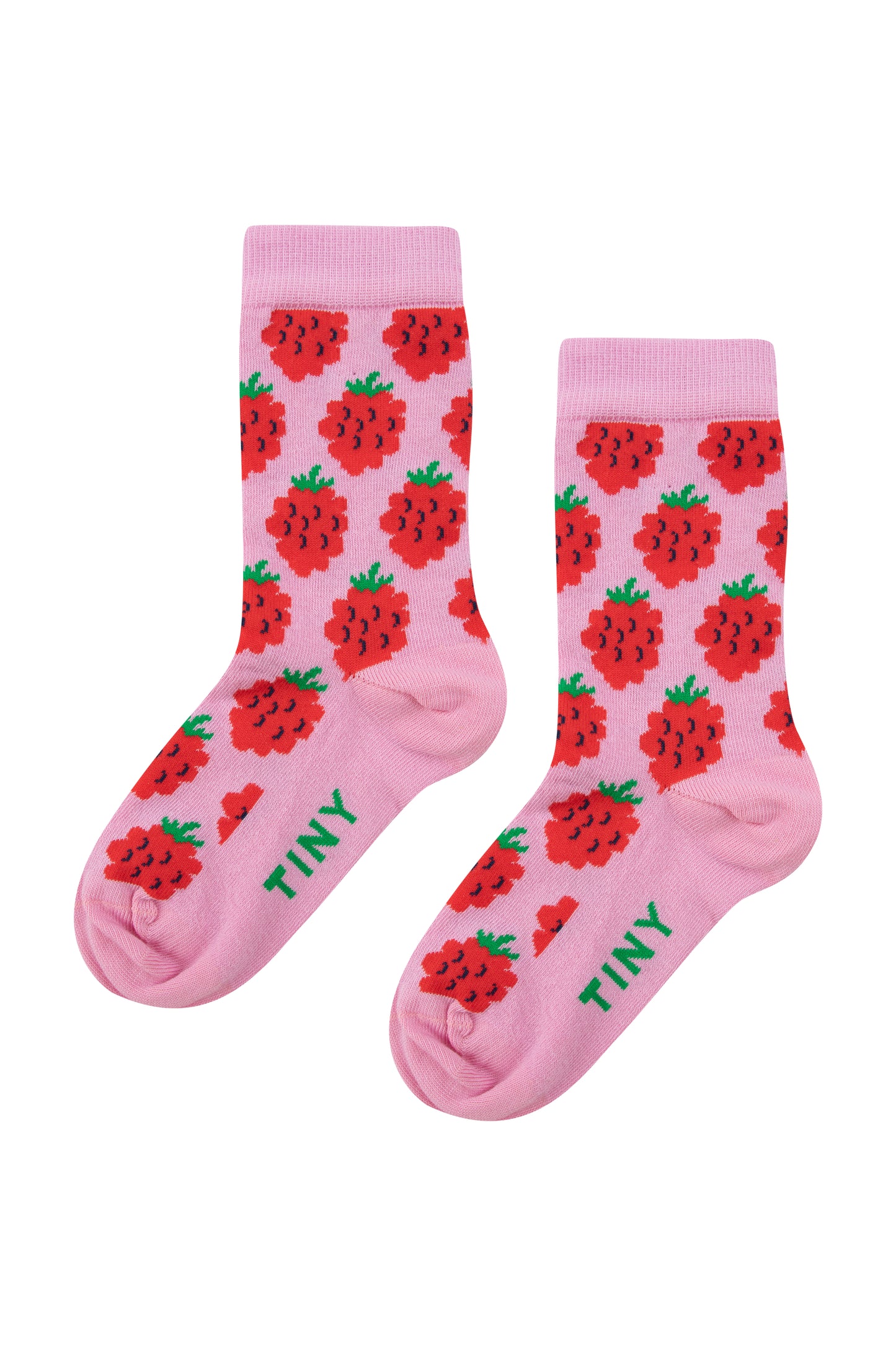 Raspberries Medium Socks, Pink