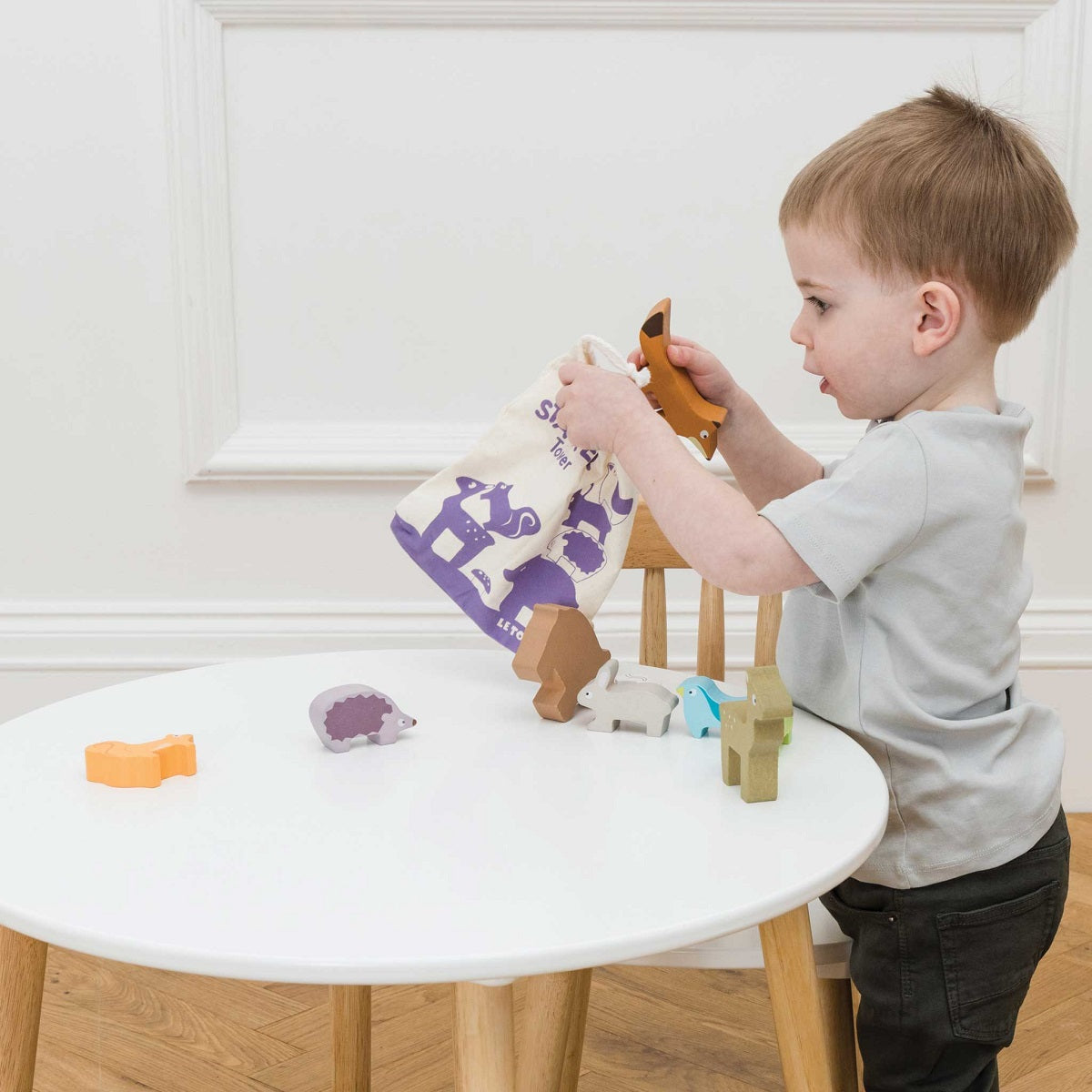 Le Toy Van Stacking Forest Animals