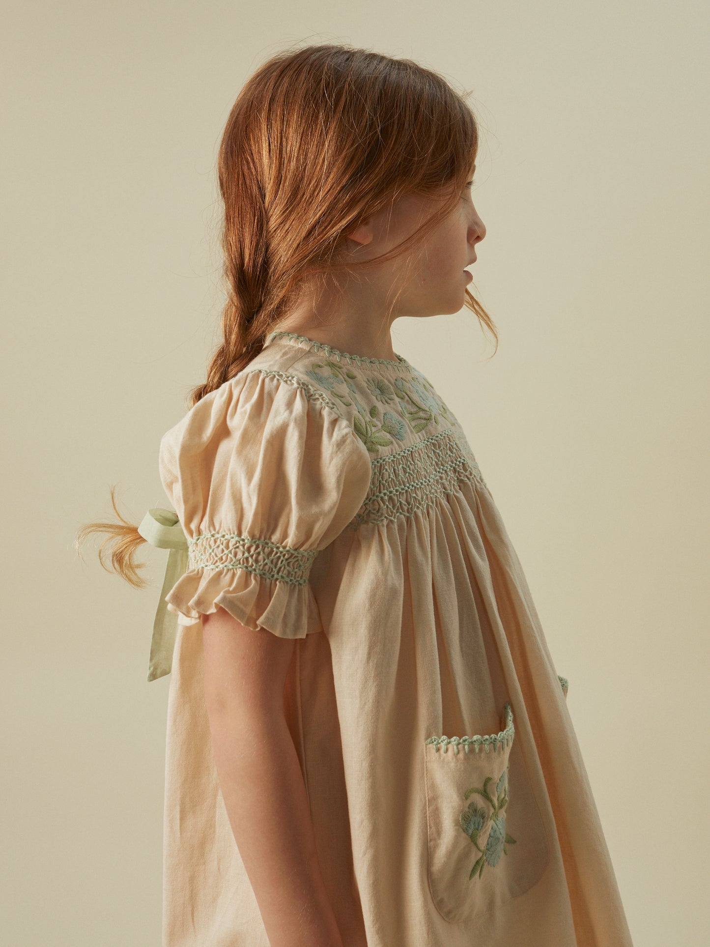 Dora Dress, Milk
