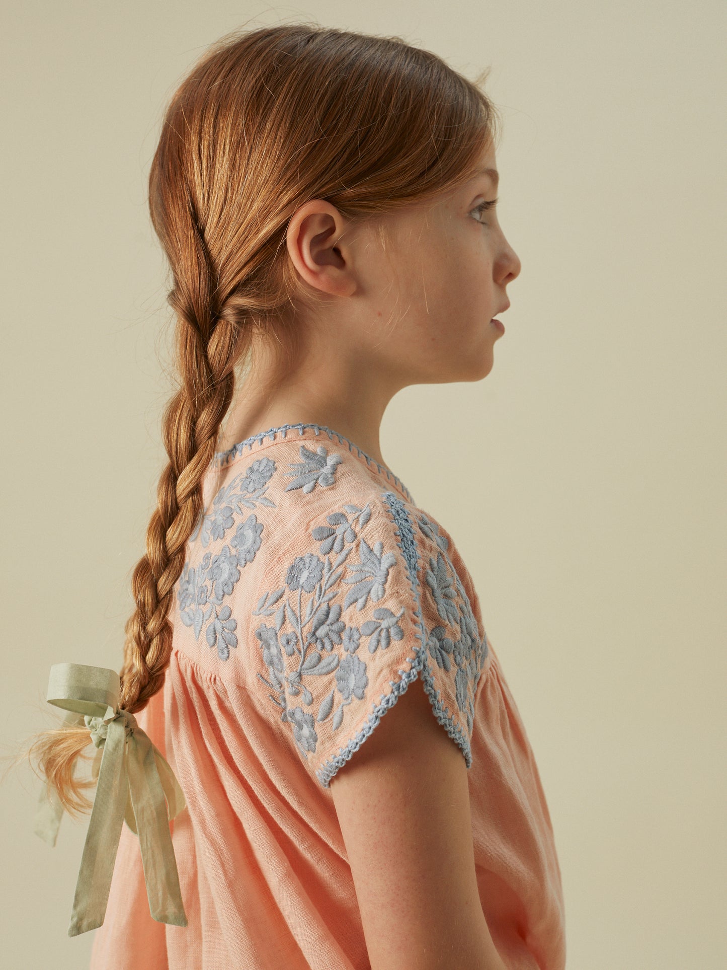 Stevie Dress, Pale Rose