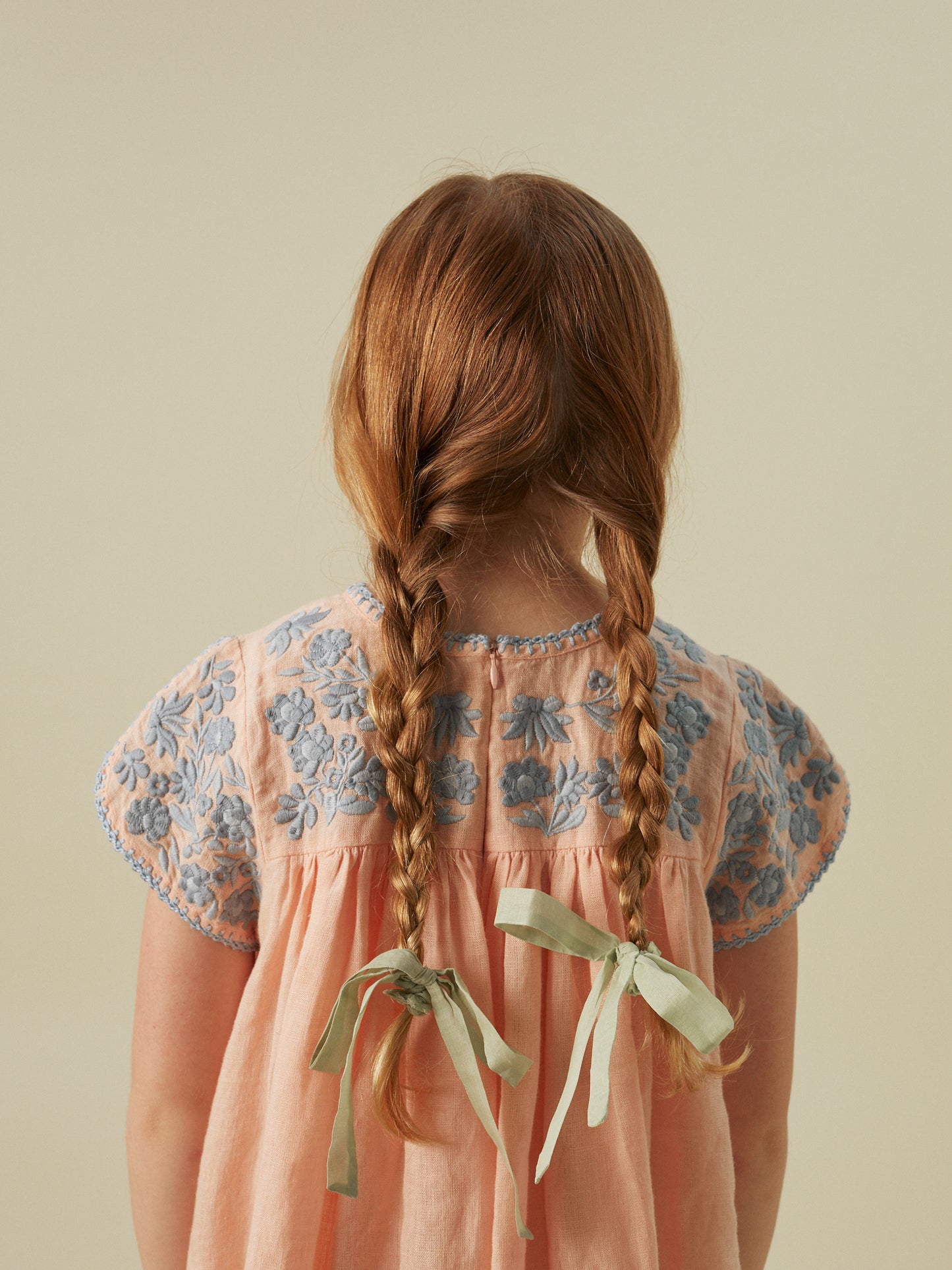 Stevie Dress, Pale Rose