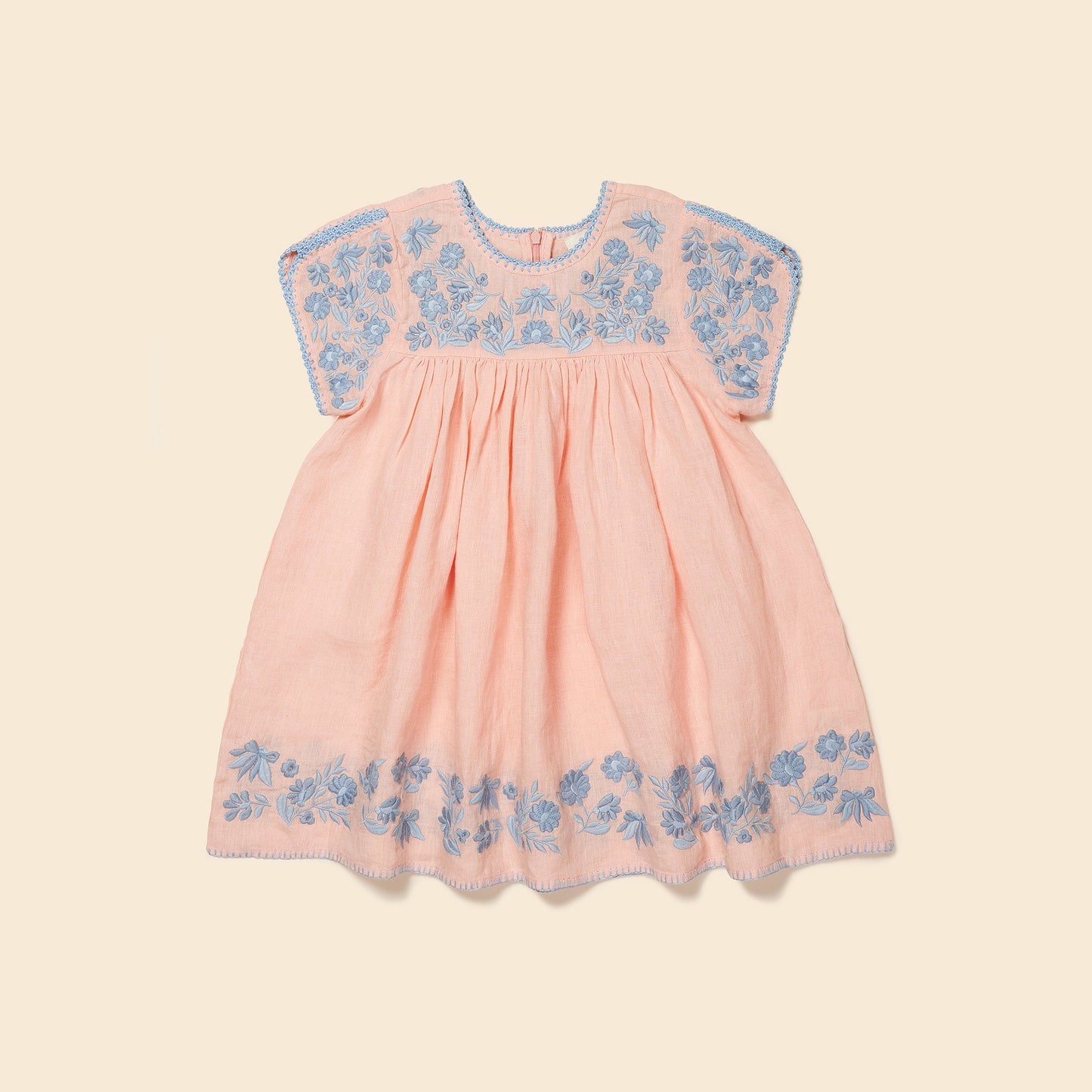 Stevie Dress, Pale Rose