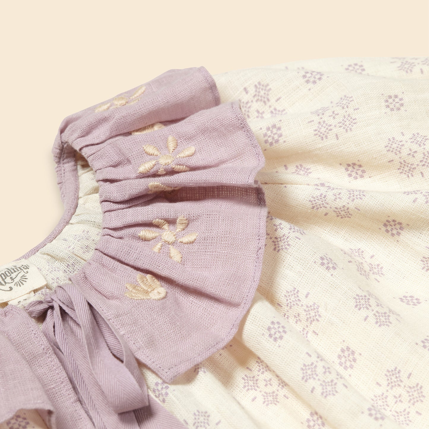 Zabina Dress, Corwen Calico Milk