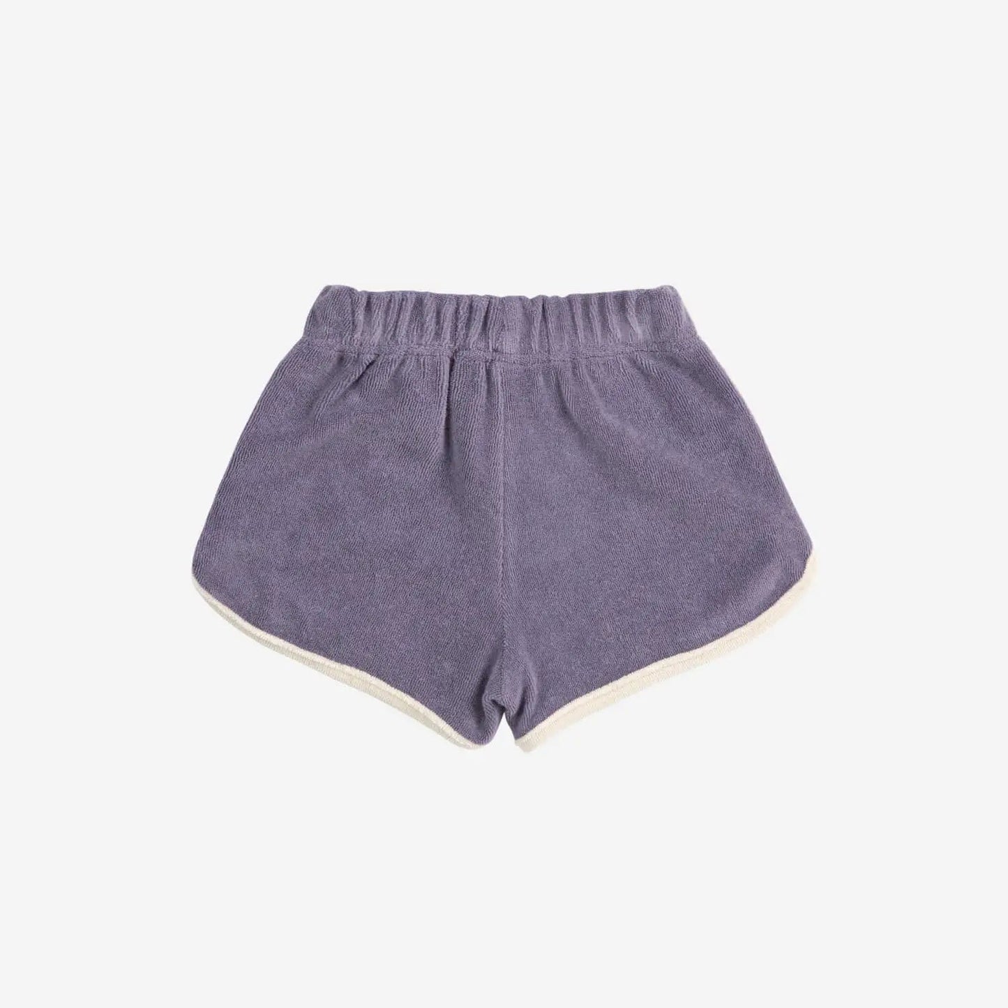 Blue Terry Cloth Shorts, Navy Blue