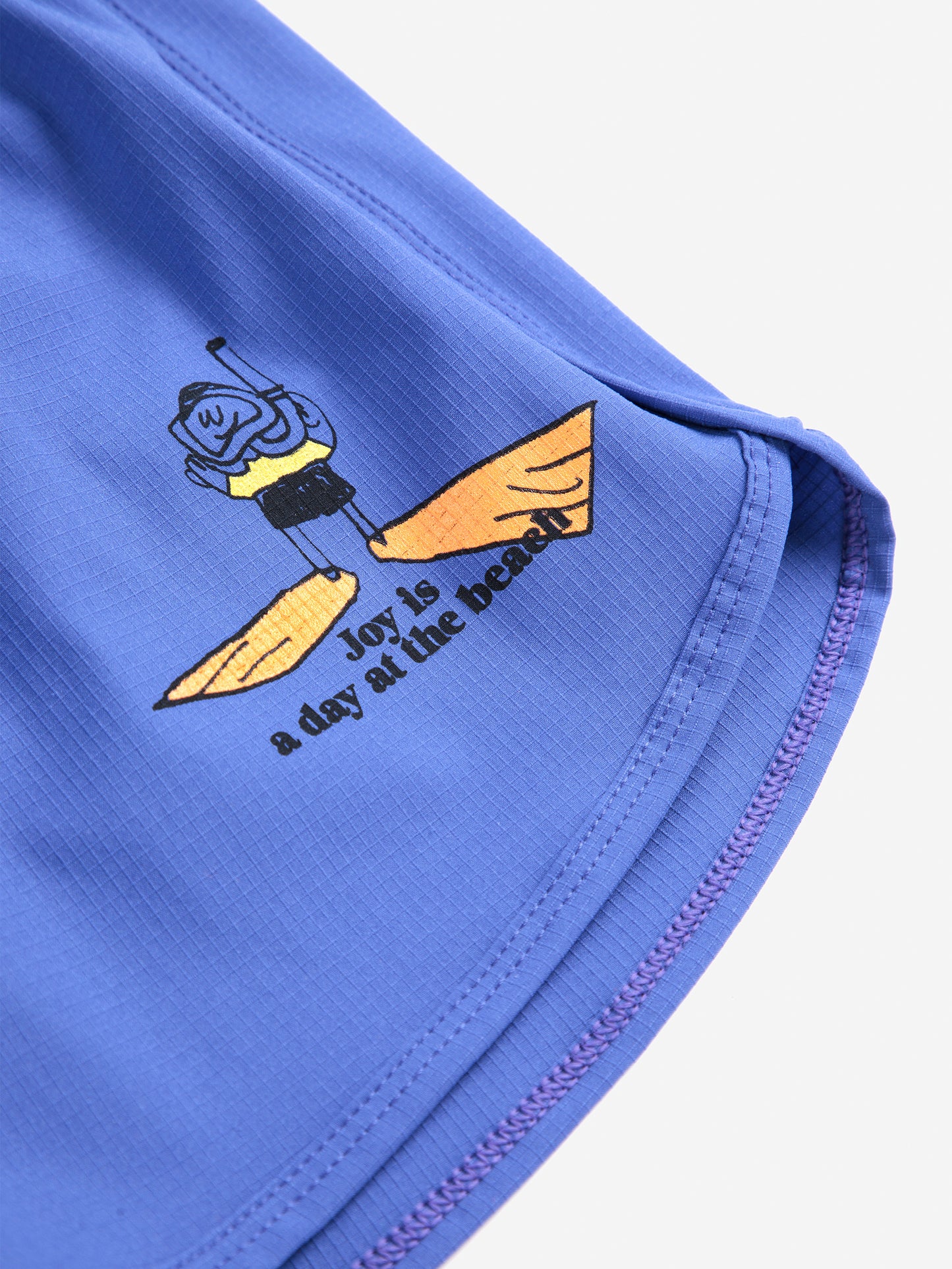 A Day At The Beach Swim Trunks, Blue
