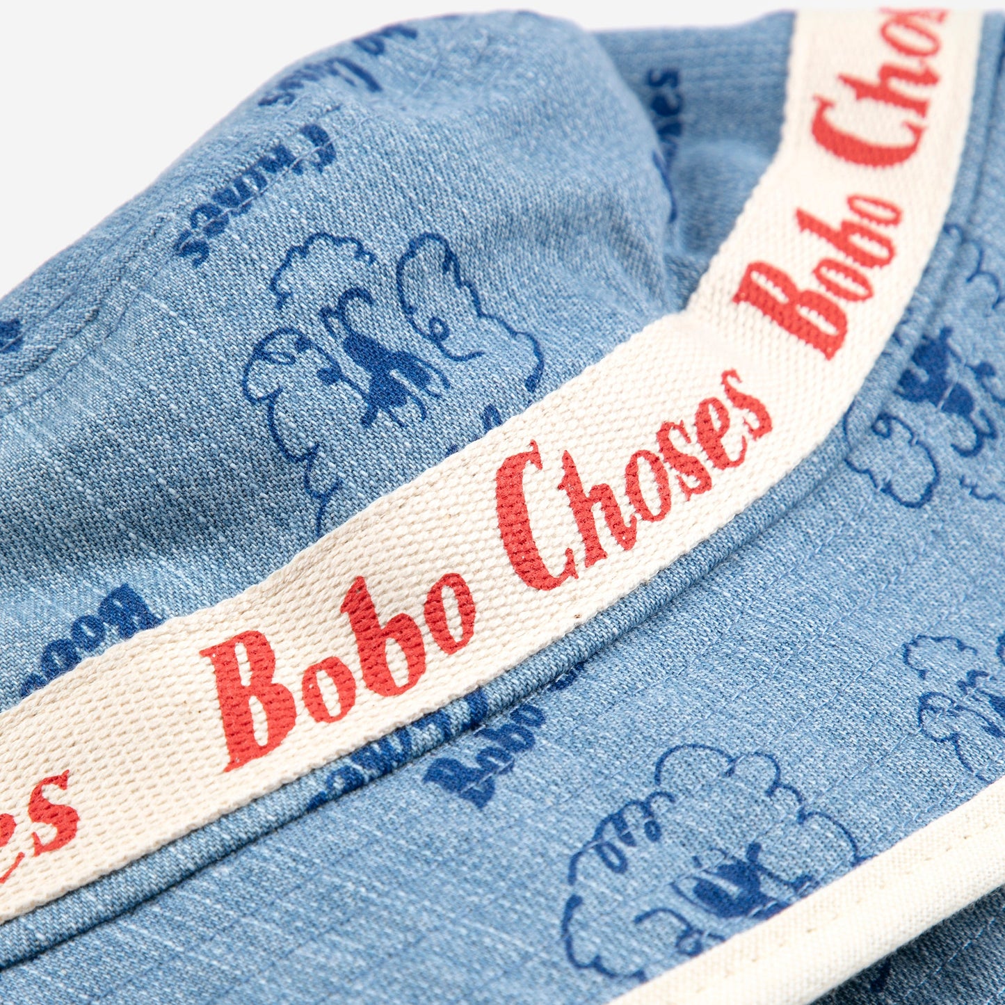 Pickles The Dog All Over Bucket Hat, Prussian Blue